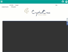 Tablet Screenshot of crystalcrea.com